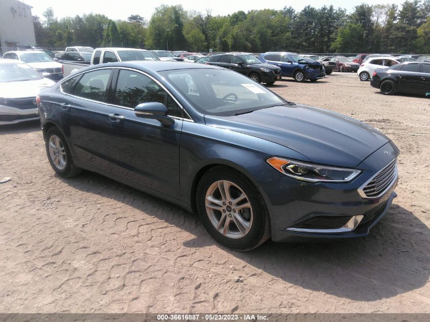 2018 FORD FUSION SE - 3FA6P0HD9JR214277