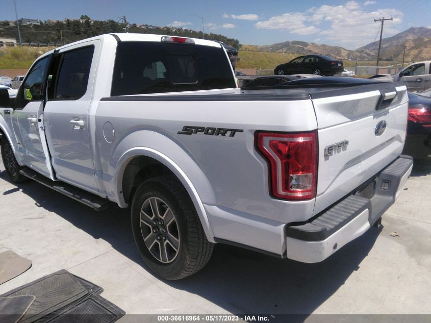 2016 FORD F-150 XL/LARIAT/XLT - 1FTEW1CP7GKF52760