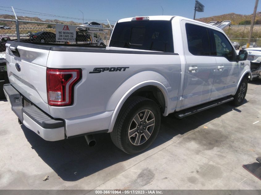 2016 FORD F-150 XL/LARIAT/XLT - 1FTEW1CP7GKF52760