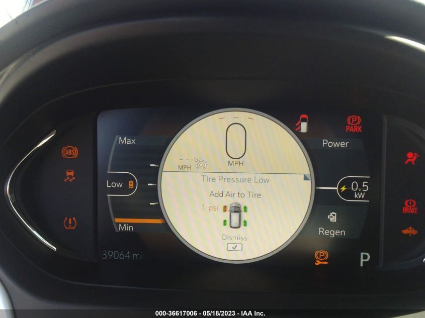 2017 CHEVROLET BOLT EV LT 1G1FW6S02H4138094