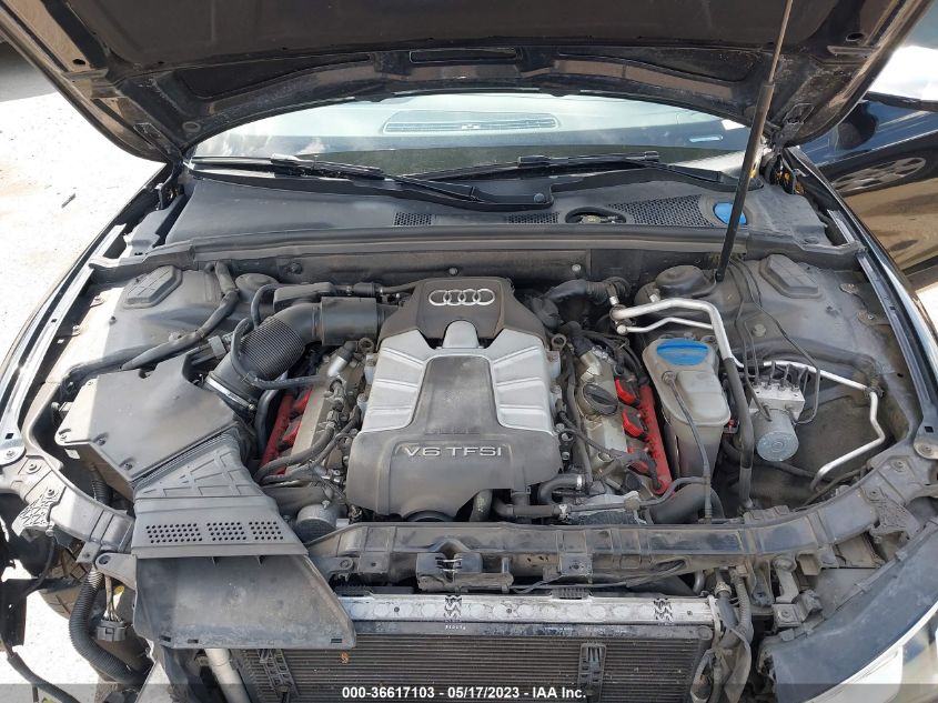 2014 AUDI S5 PRESTIGE WAUVGAFH9EN008125
