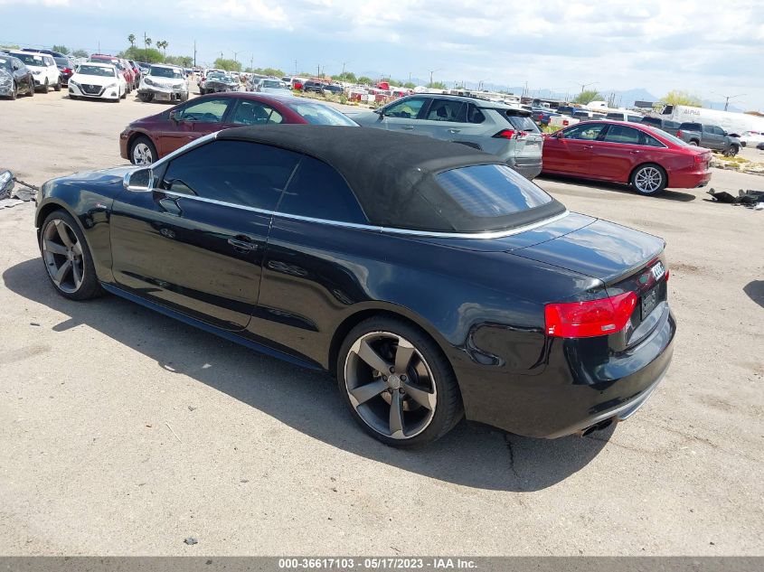 2014 AUDI S5 PRESTIGE WAUVGAFH9EN008125