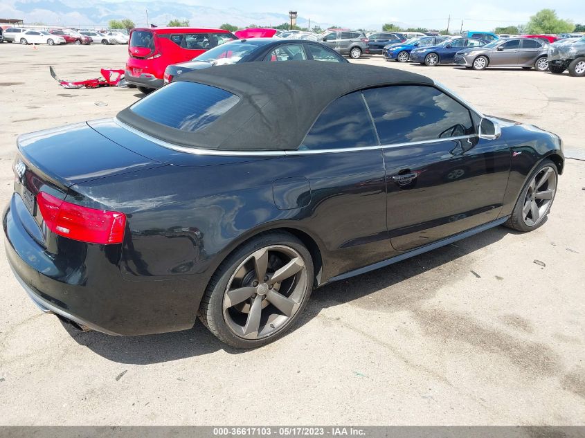 2014 AUDI S5 PRESTIGE WAUVGAFH9EN008125