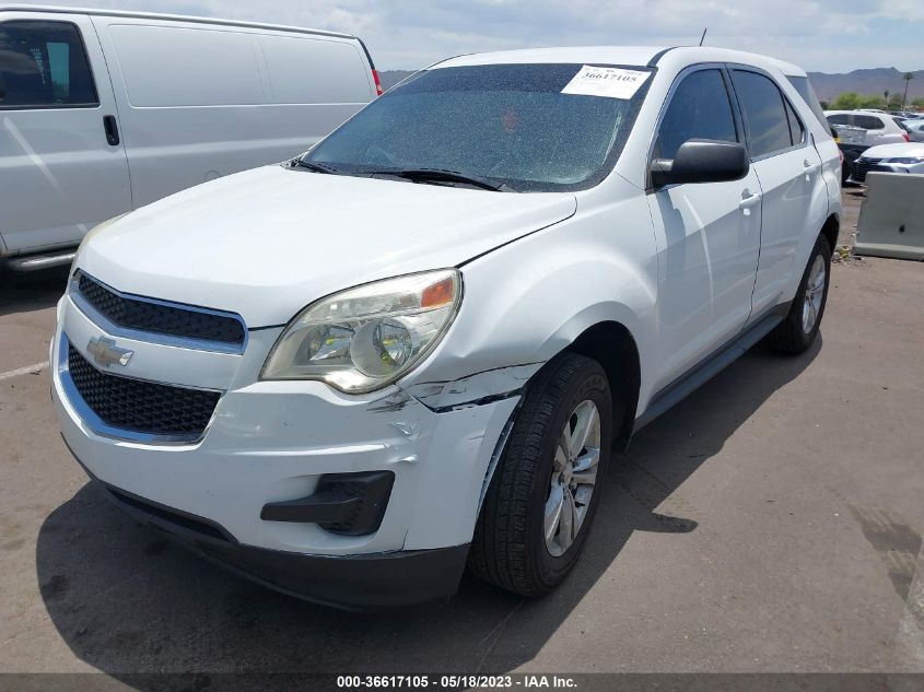 2013 CHEVROLET EQUINOX LS - 2GNALBEK2D6203252