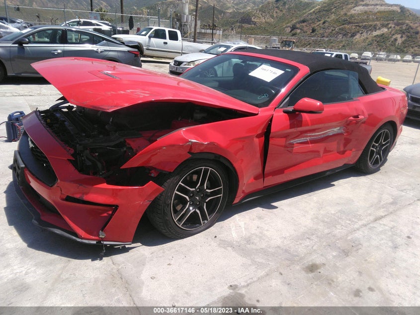 VIN 1FATP8UH5K5149278 2019 FORD MUSTANG ECOBOOST