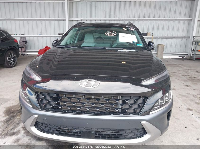 2022 HYUNDAI KONA LIMITED - KM8K53A39NU922928