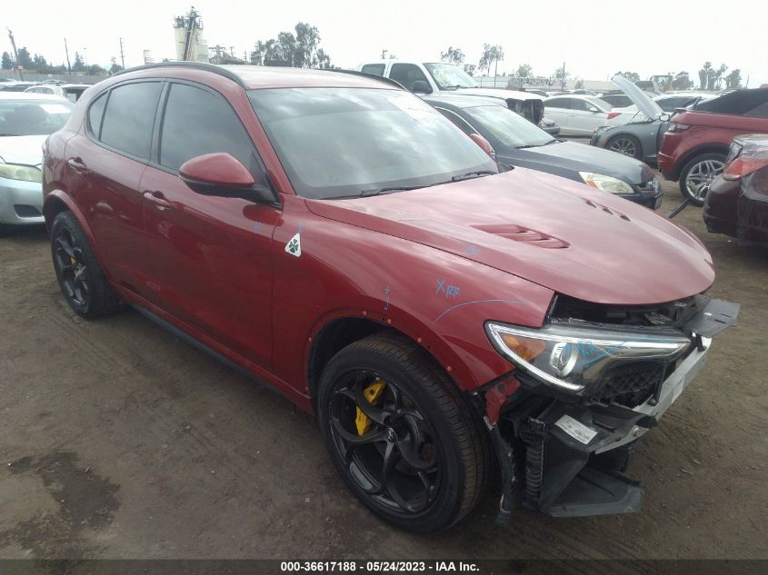2018 ALFA ROMEO STELVIO QUADRIFOGLIO - ZASFAKEV5J7C14831