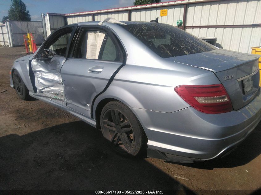2013 MERCEDES-BENZ C-CLASS C 300 - WDDGF8ABXDG038849