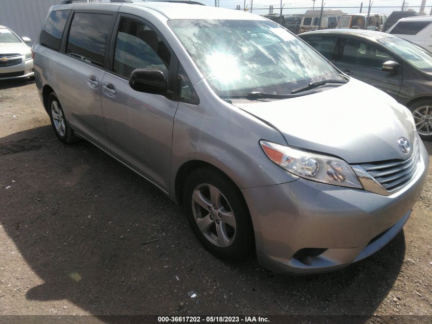2017 TOYOTA SIENNA LE - 5TDKZ3DC4HS866426
