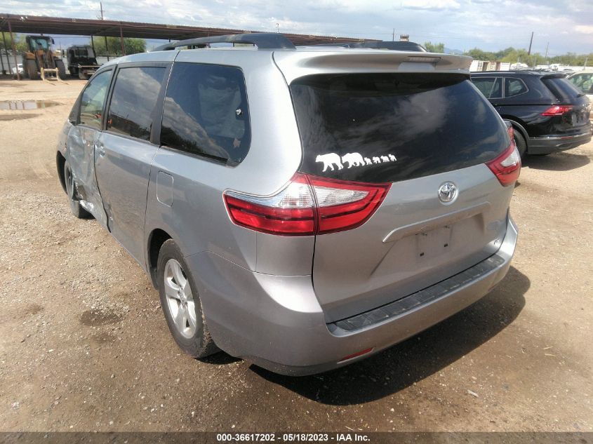 2017 TOYOTA SIENNA LE - 5TDKZ3DC4HS866426