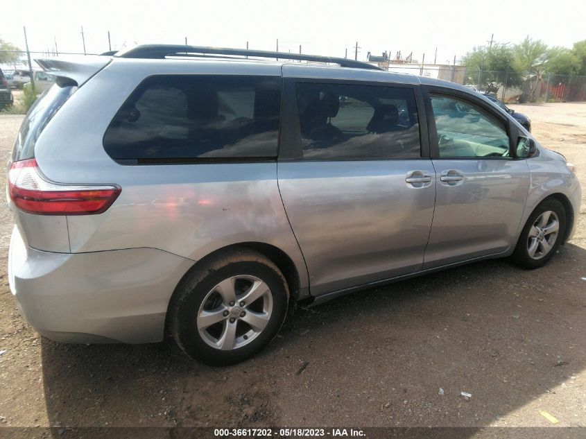 2017 TOYOTA SIENNA LE - 5TDKZ3DC4HS866426