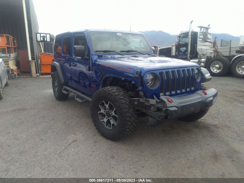 1C4HJXFN0KW539259 Jeep Wrangler Unlimited RUBICON