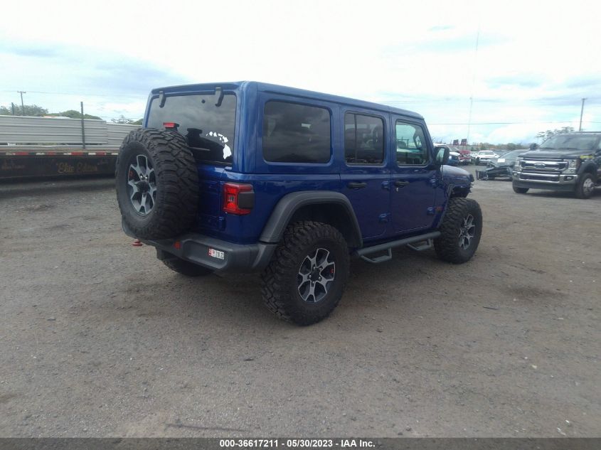 1C4HJXFN0KW539259 Jeep Wrangler Unlimited RUBICON 4