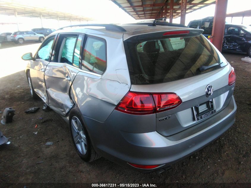 2015 VOLKSWAGEN GOLF SPORTWAGEN TDI S 3VWCA7AU5FM506169