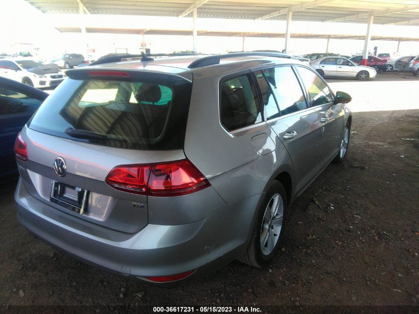 2015 VOLKSWAGEN GOLF SPORTWAGEN TDI S 3VWCA7AU5FM506169