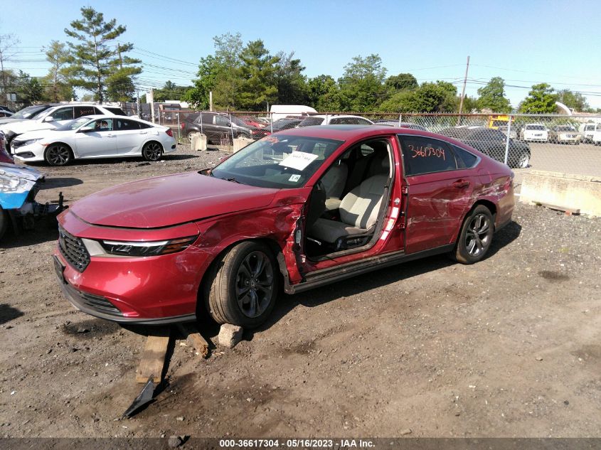 2023 HONDA ACCORD SEDAN EX - 1HGCY1F3XPA001062