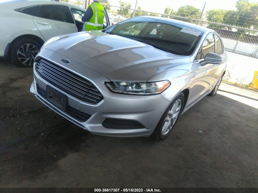 2016 FORD FUSION SE - 3FA6P0H71GR159603