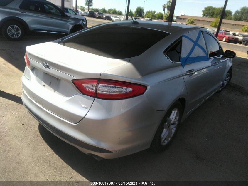 2016 FORD FUSION SE - 3FA6P0H71GR159603