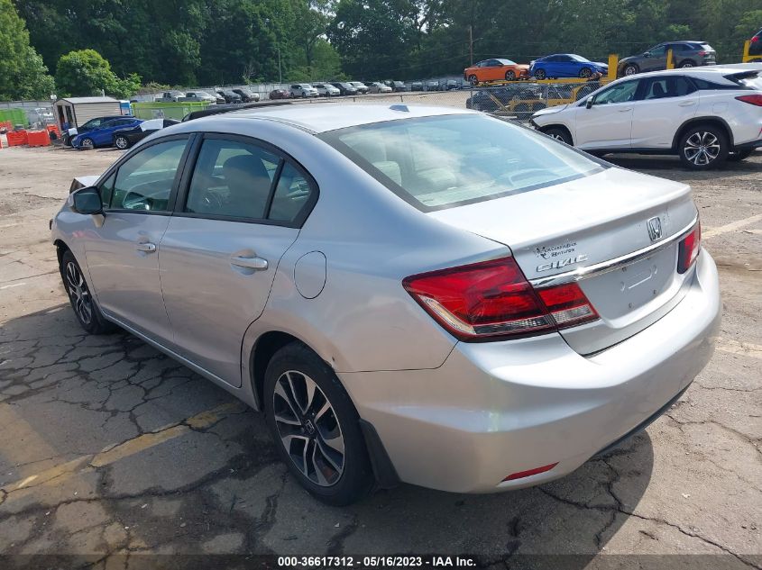 2013 HONDA CIVIC SDN EX-L - 2HGFB2F97DH558596