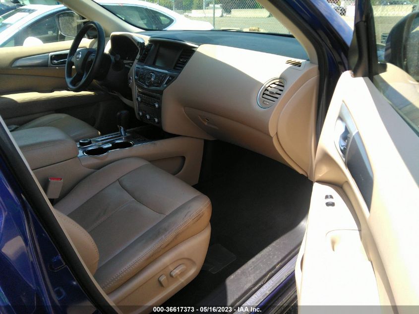 2018 NISSAN PATHFINDER SL - 5N1DR2MM5JC604381