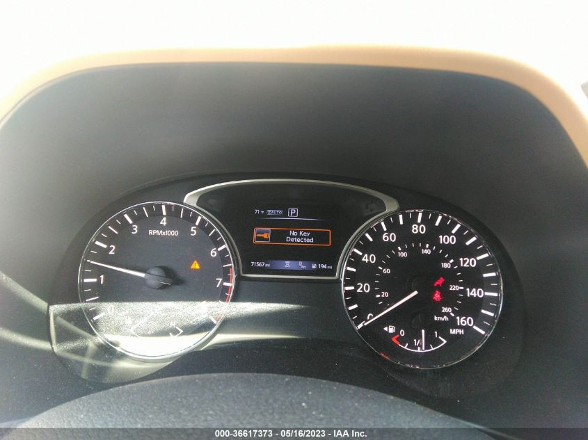 2018 NISSAN PATHFINDER SL - 5N1DR2MM5JC604381