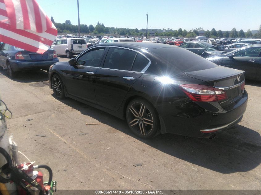 2016 HONDA ACCORD SEDAN SPORT - 1HGCR2F59GA171997