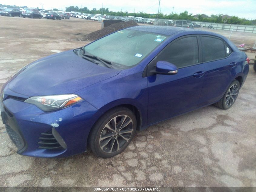 2017 TOYOTA COROLLA L/LE/XLE/SE - 2T1BURHE7HC925104