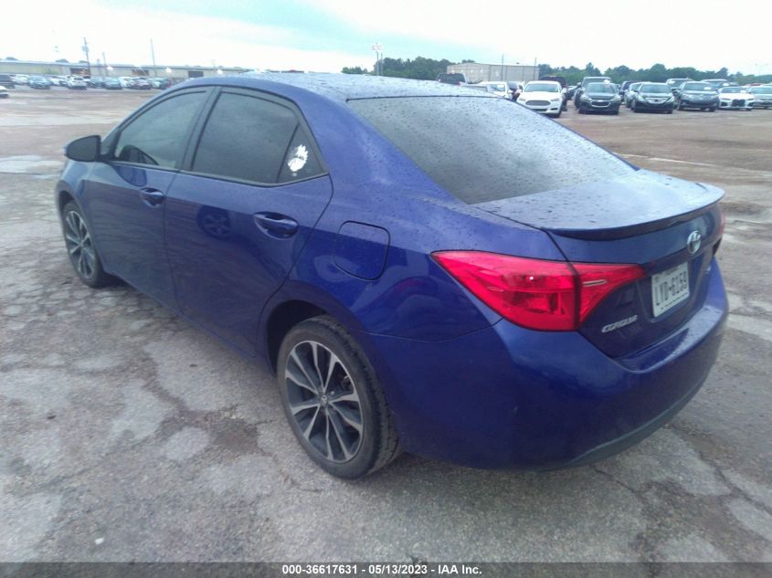 2017 TOYOTA COROLLA L/LE/XLE/SE - 2T1BURHE7HC925104