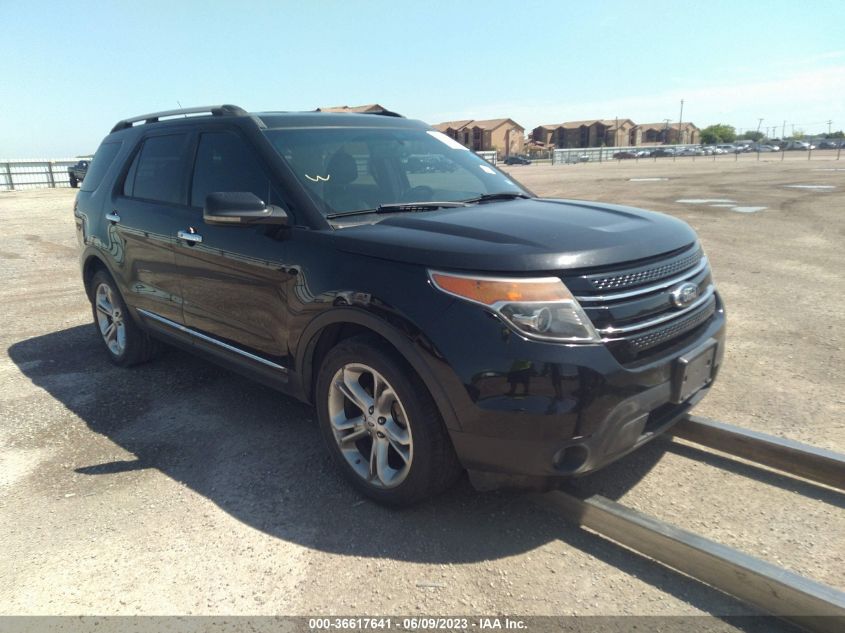 2013 FORD EXPLORER LIMITED - 1FM5K7F87DGA14458