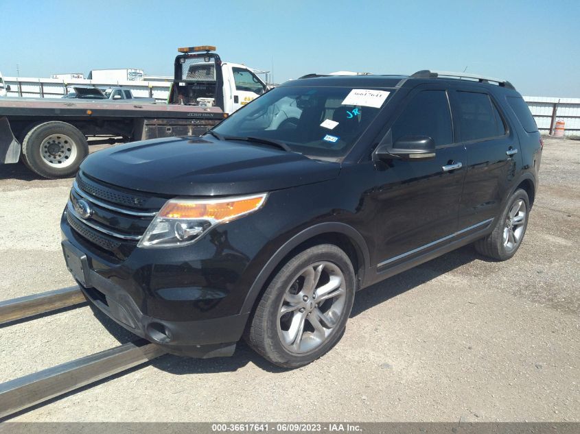2013 FORD EXPLORER LIMITED - 1FM5K7F87DGA14458