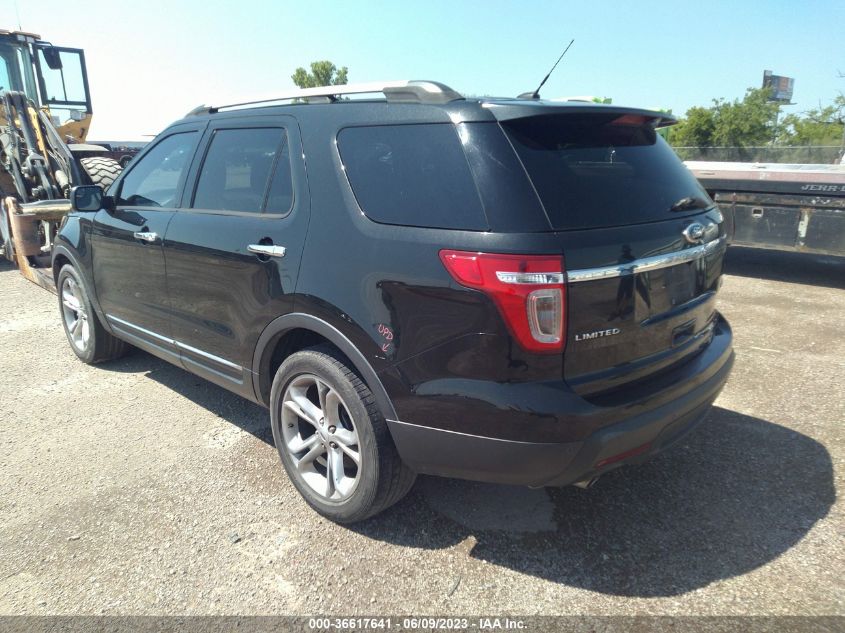 2013 FORD EXPLORER LIMITED - 1FM5K7F87DGA14458