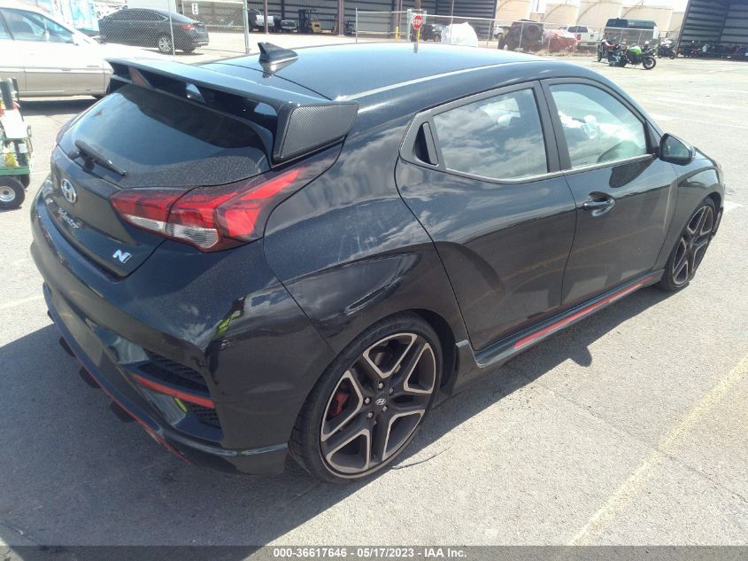 2022 HYUNDAI VELOSTER N - KMHT36AH9NU015068