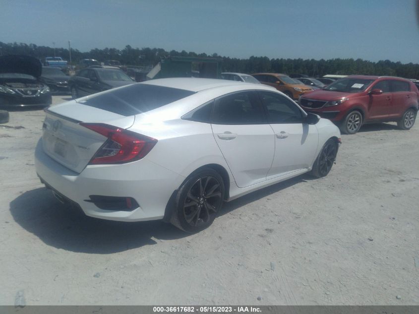 2019 HONDA CIVIC SEDAN SPORT - 2HGFC2F88KH599093
