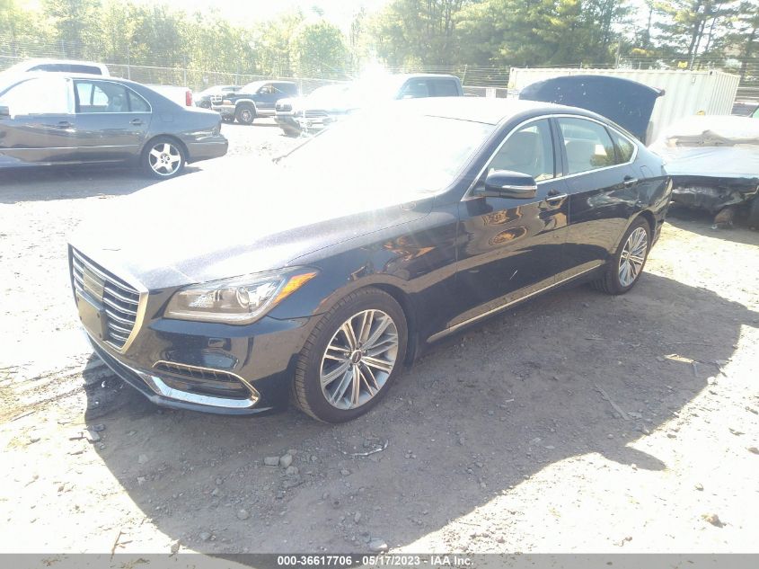 2018 GENESIS G80 3.8L KMHGN4JEXJU251521