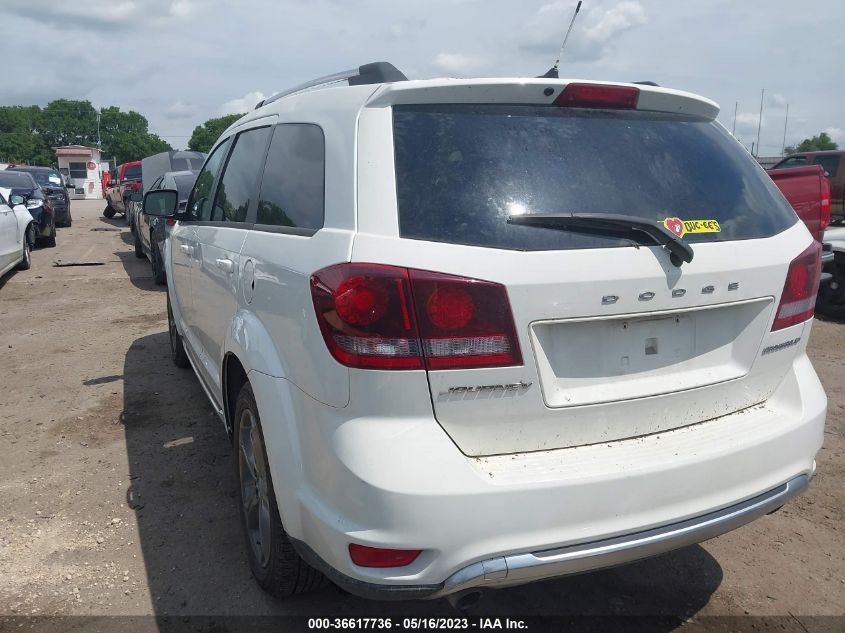 2016 DODGE JOURNEY CROSSROAD PLUS - 3C4PDCGG6GT178757