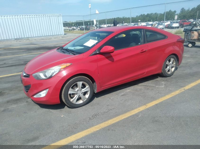 2013 HYUNDAI ELANTRA COUPE GS KMHDH6AE5DU008774
