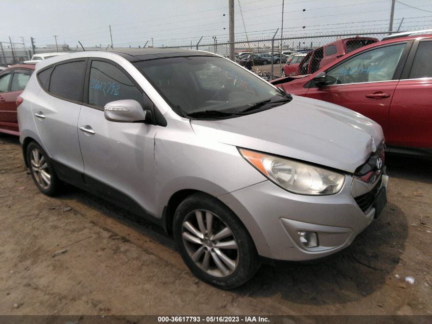 2013 HYUNDAI TUCSON LIMITED - KM8JU3AC8DU555582