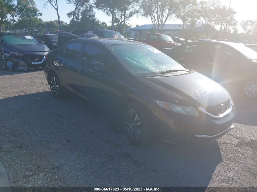 2013 HONDA CIVIC SDN EX - 19XFB2F80DE012823