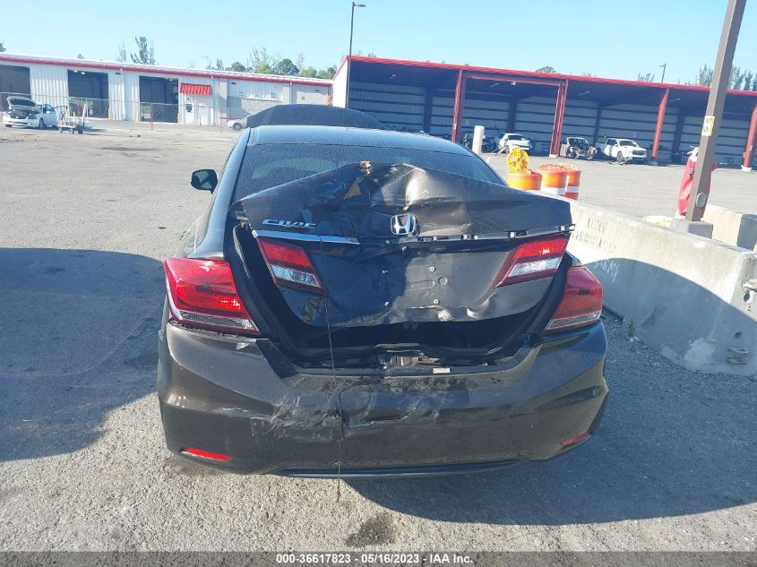 2013 HONDA CIVIC SDN EX - 19XFB2F80DE012823