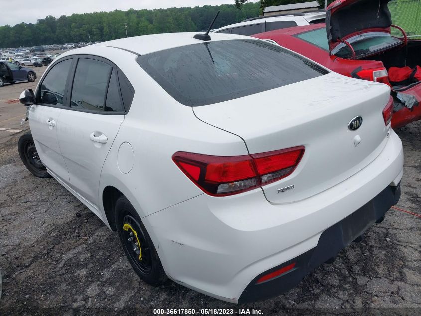 2020 KIA RIO S - 3KPA24ADXLE345524
