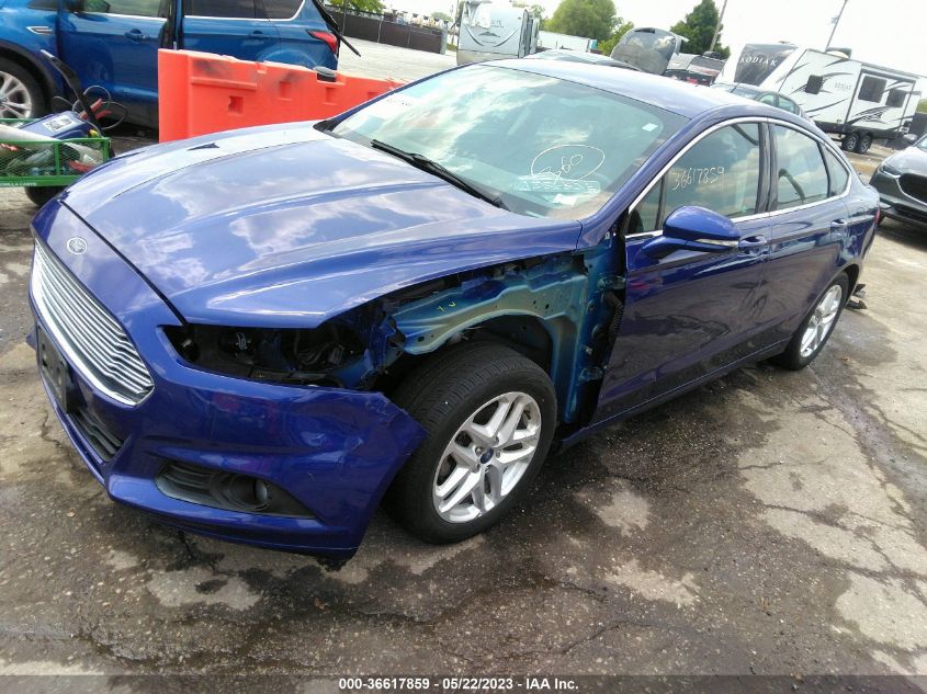 2016 FORD FUSION SE - 1FA6P0HD3G5105342