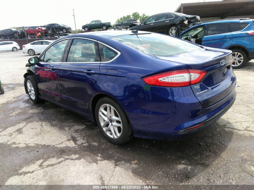 2016 FORD FUSION SE - 1FA6P0HD3G5105342