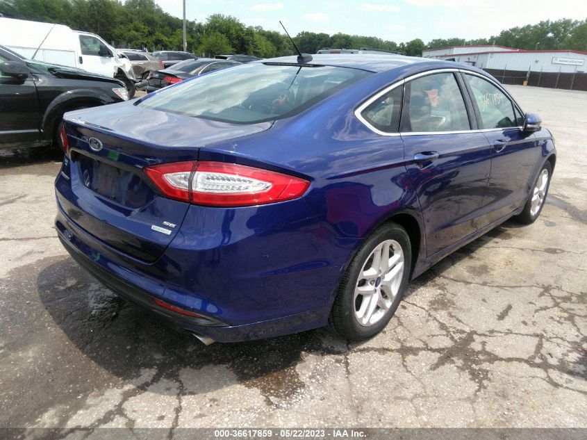 2016 FORD FUSION SE - 1FA6P0HD3G5105342
