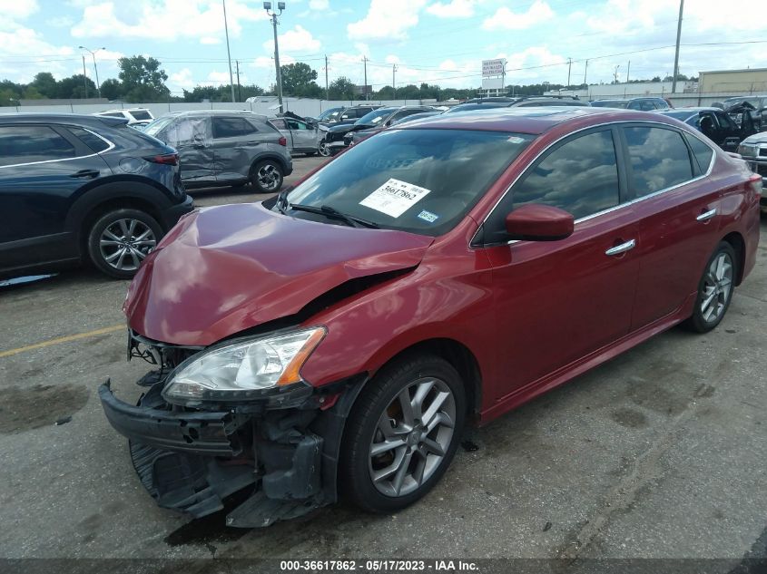 2013 NISSAN SENTRA SR - 3N1AB7AP7DL672412