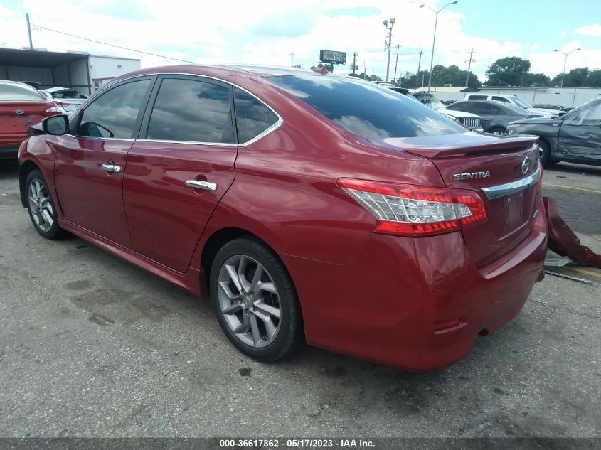 2013 NISSAN SENTRA SR - 3N1AB7AP7DL672412