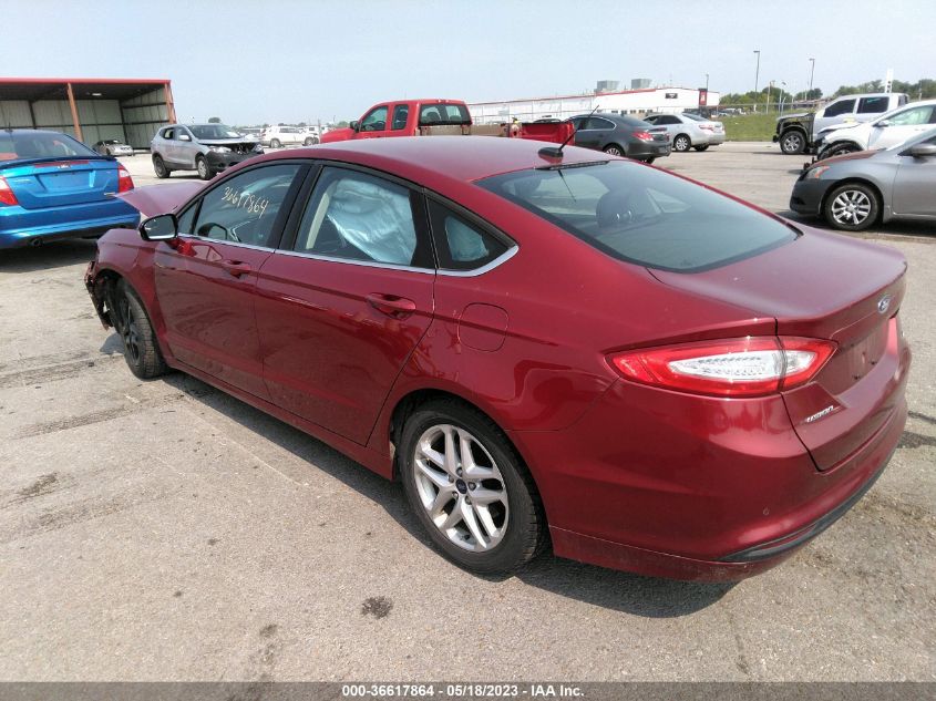 2013 FORD FUSION SE - 3FA6P0H71DR214062