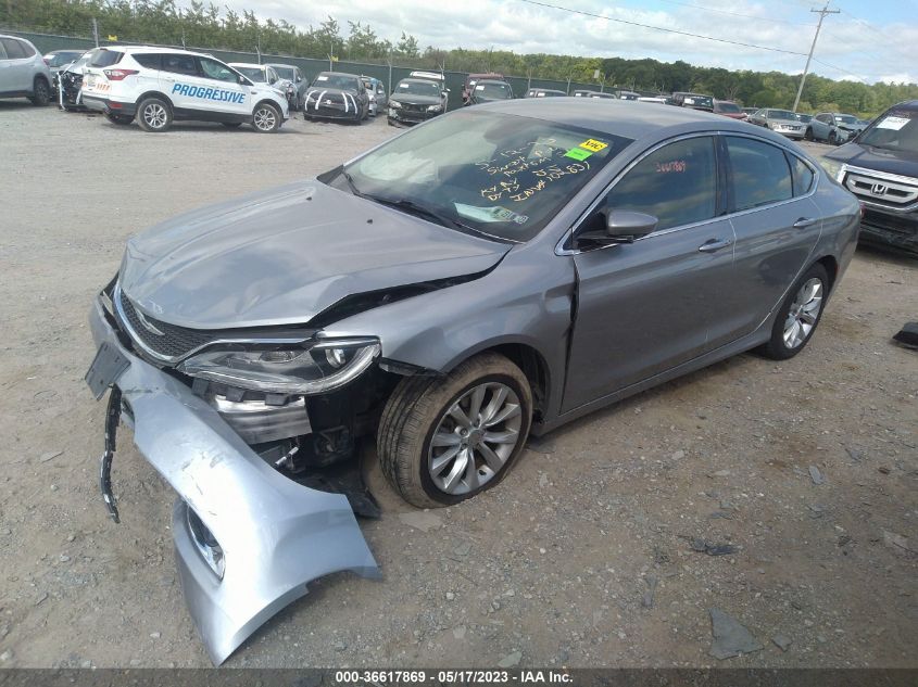 2015 CHRYSLER 200 C - 1C3CCCCB3FN544852