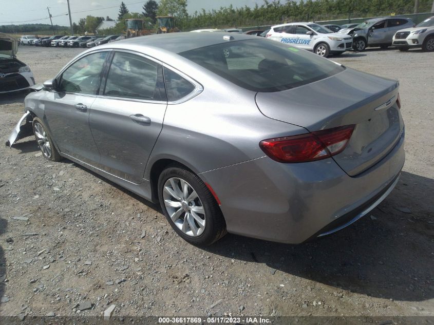 2015 CHRYSLER 200 C - 1C3CCCCB3FN544852
