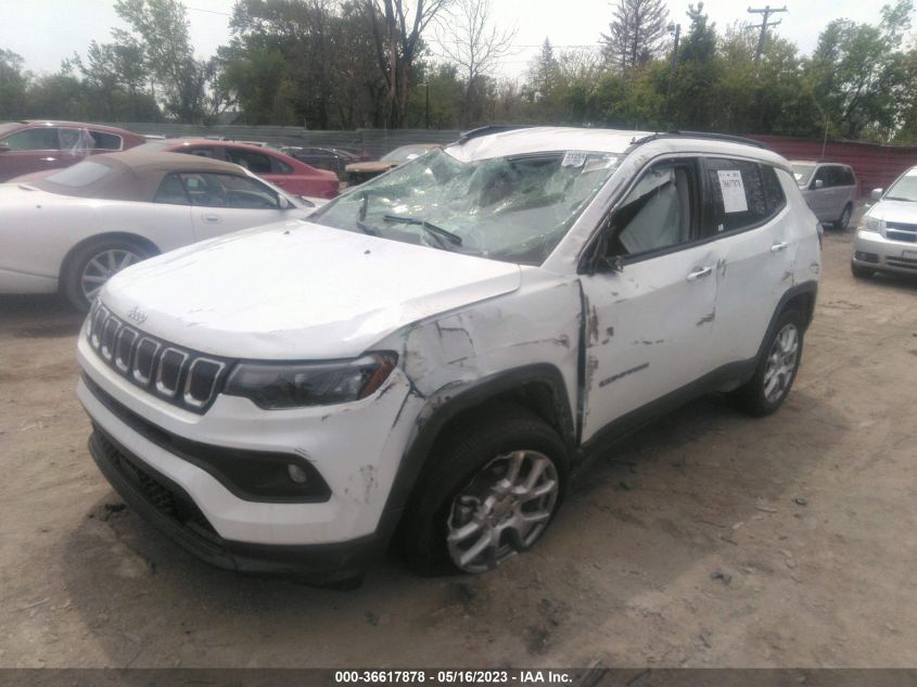 2022 JEEP COMPASS LATITUDE LUX - 3C4NJDFB6NT207313