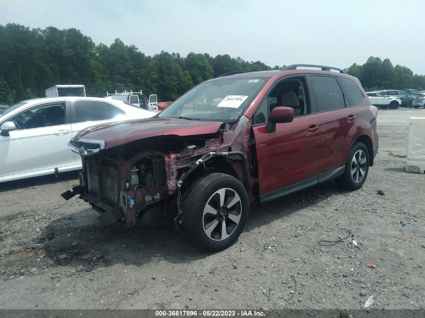 2017 SUBARU FORESTER PREMIUM - JF2SJAEC1HH496519